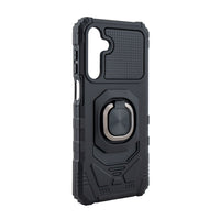 Kickstand Ring Holder TPU Shockproof Case for Samsung Galaxy A16 in Black