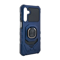 Kickstand Ring Holder TPU Shockproof Case for Samsung Galaxy A16 in BLUE