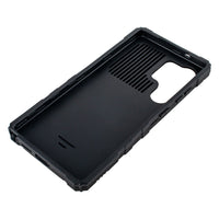 Kickstand Ring Holder TPU Shockproof Case for Samsung Galaxy S25 ULTRA in GREEN