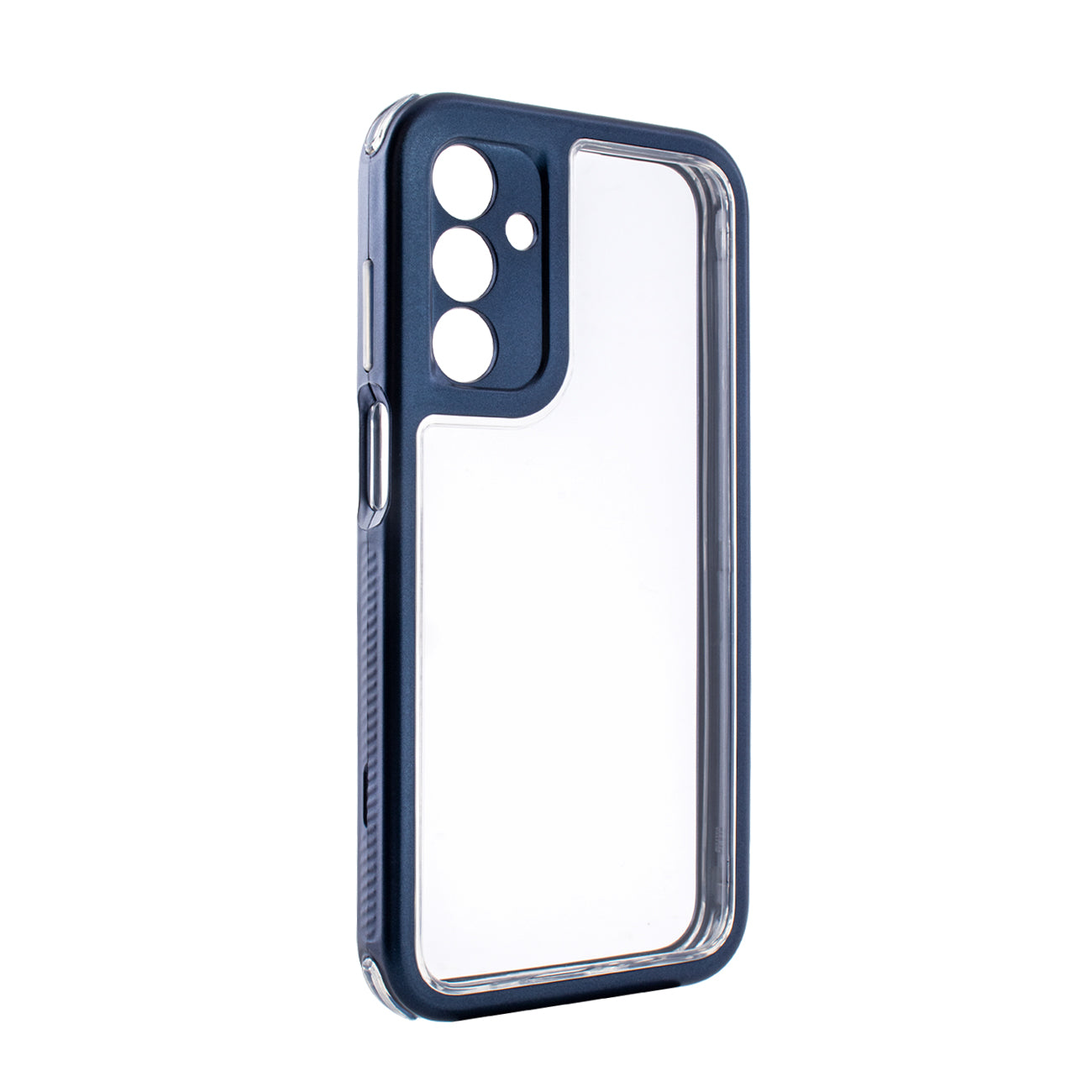 Heavy Duty Transparent Shockproof Protection 3-in-1 Hybrid Protective Case For GALAXY A15 5G In Blue