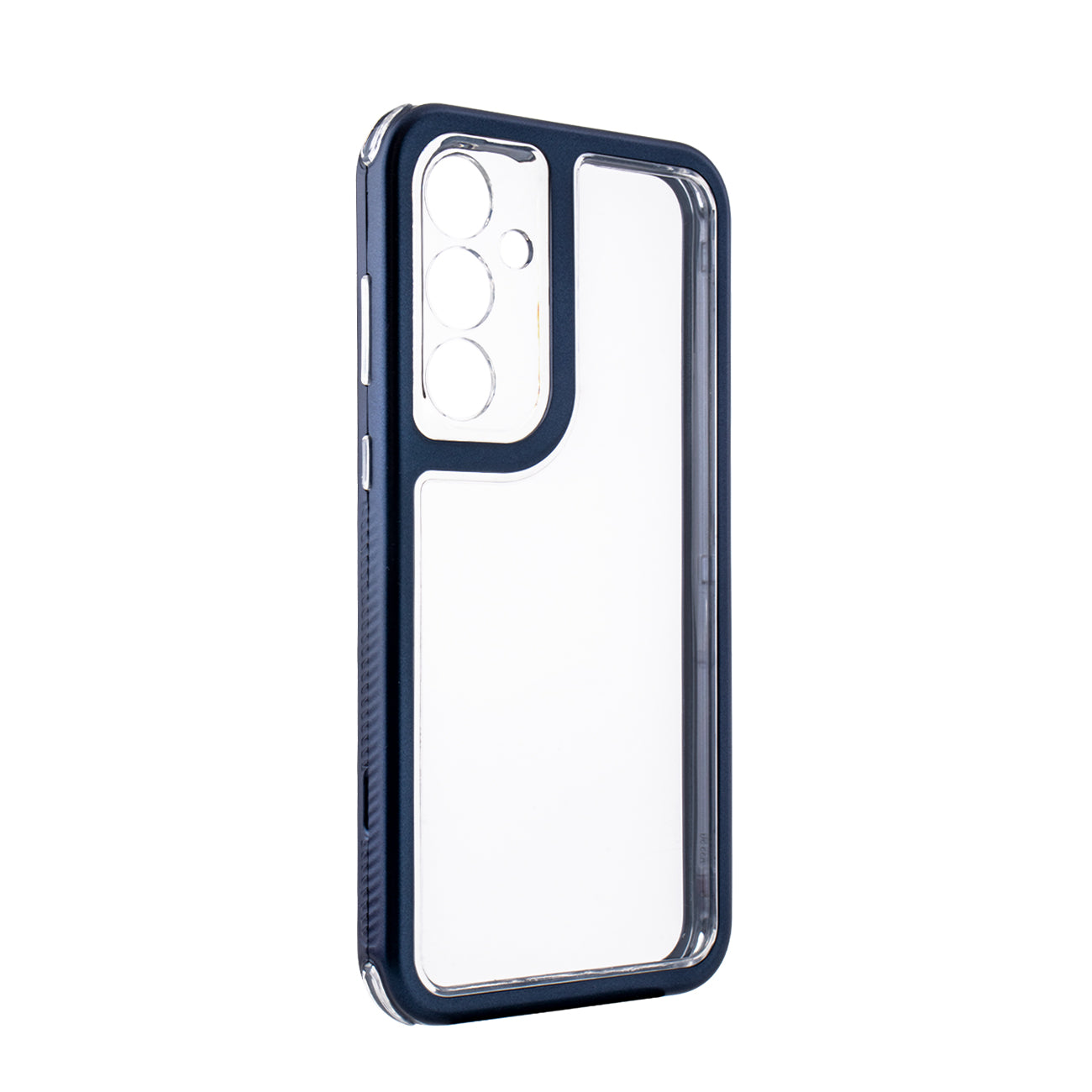 Heavy Duty Transparent Shockproof Protection 3-in-1 Hybrid Protective Case For GALAXY A35 5G In Blue