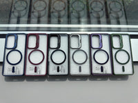 Magnetic Phone Case with Built-in Invisible Kickstand Compatible with Samsung Galaxy S25 （PC70-SAMS25PP)