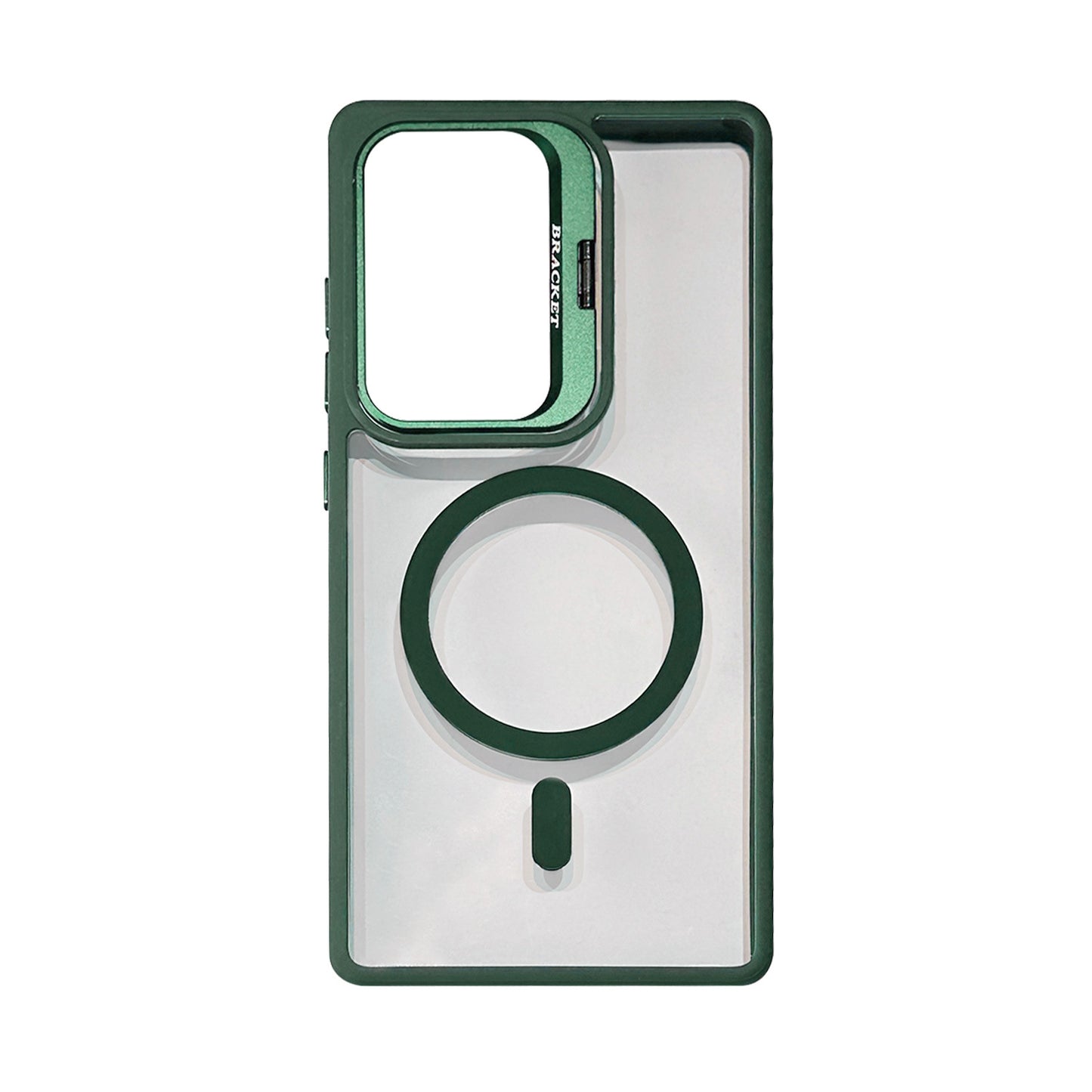 Magnetic Phone Case with Built-in Invisible Kickstand Compatible with Samsung Galaxy S25 ULTRA (PC70-SAMS25UGR)