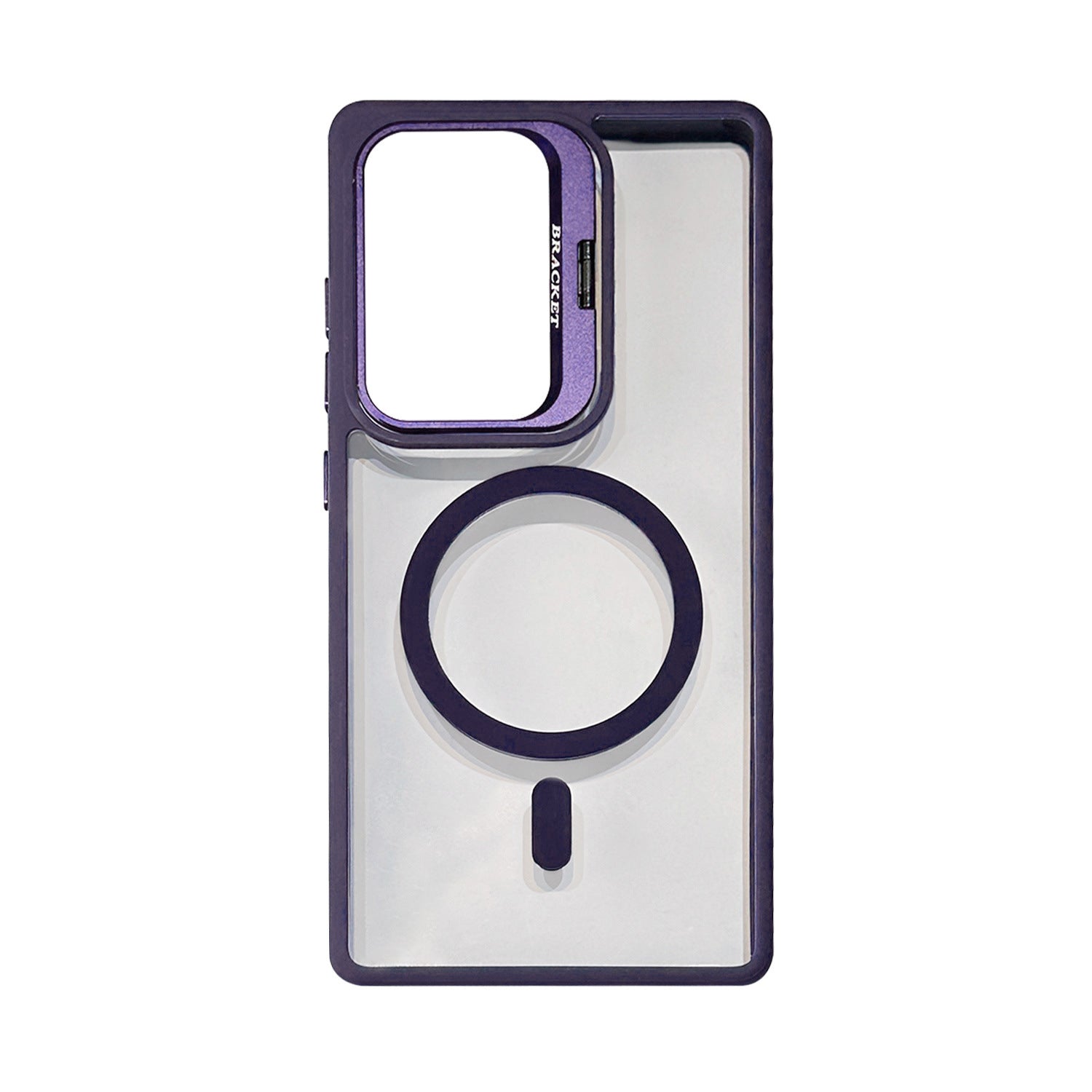 Magnetic Phone Case with Built-in Invisible Kickstand Compatible with Samsung Galaxy S25 （PC70-SAMS25PP)