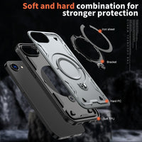 Reiko 360¡ã Rotating Magnetic Versatile Stand Gray Compatible with iPhone 16E