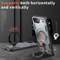 Reiko 360¡ã Rotating Magnetic Versatile Stand Gray Compatible with iPhone 16E