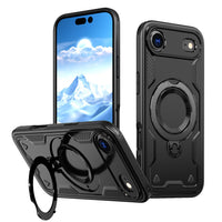 Reiko 360¡ã Rotating Magnetic Versatile Stand Black Compatible with  iPhone 17 AIR , SKU: PC73-IPH17AIRBK