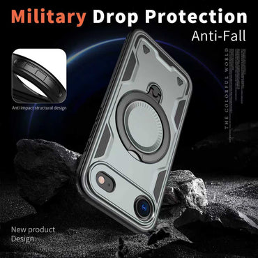 Reiko 360¡ã Rotating Magnetic Versatile Stand Gray Compatible with iPhone 17 AIR  , SKU: PC73-IPH17AIRGY