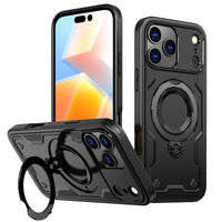 Reiko 360¡ã Rotating Magnetic Versatile Stand Black Compatible with  iPhone 17 PRO MAX  , SKU: PC73-IPH17MAXBK