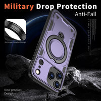 Reiko 360¡ã Rotating Magnetic Versatile Stand Purple Compatible with iPhone 17  SKU:PC73-IPH17PP