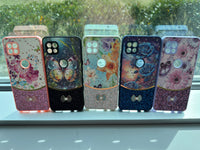 Sparkle Glitter Bling  Phone Case in Purple  With Colorful Cover For Motorola Moto G 5G