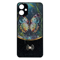 Sparkle Glitter Bling  Phone Case in Black With Colorful Cover For Galaxy A06