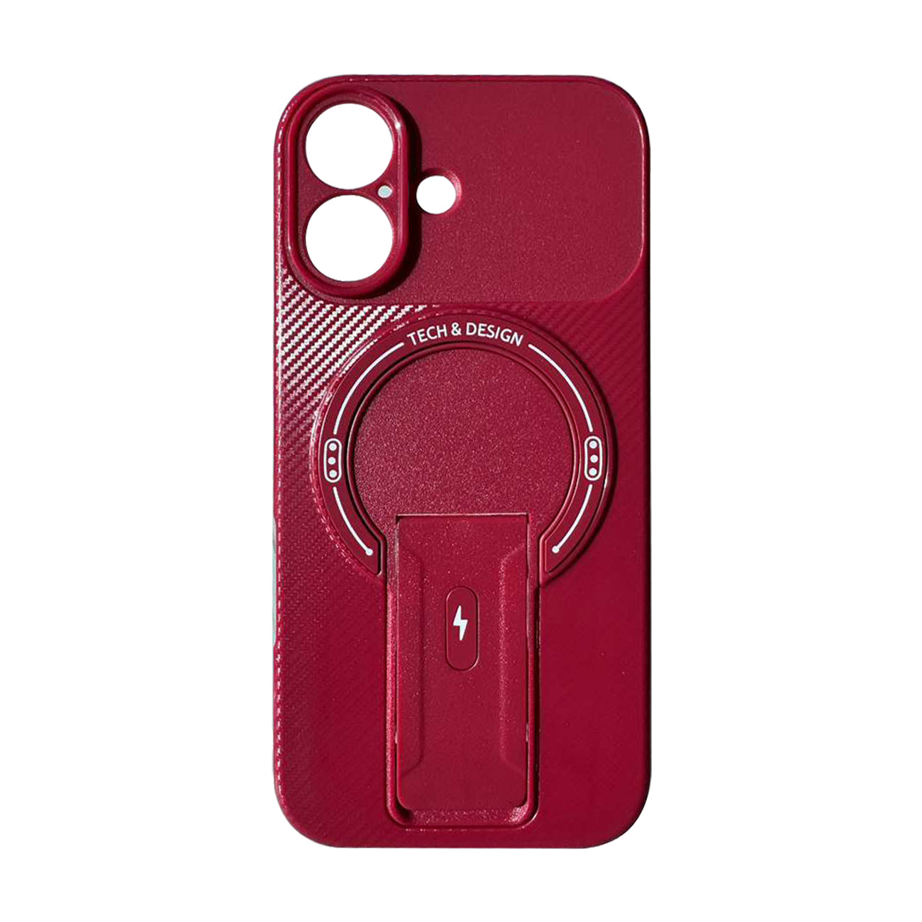 TPU PC kickstand Magnetic Phone Case