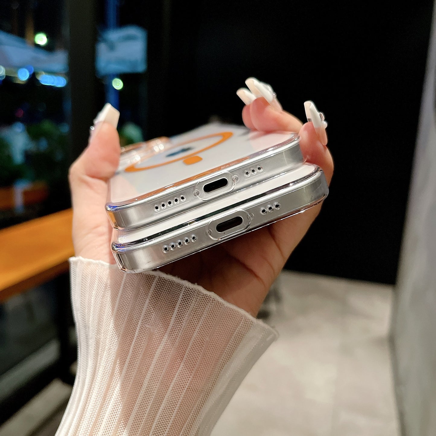 Reiko Magnetic Wireless Charging TPU Bumper Case