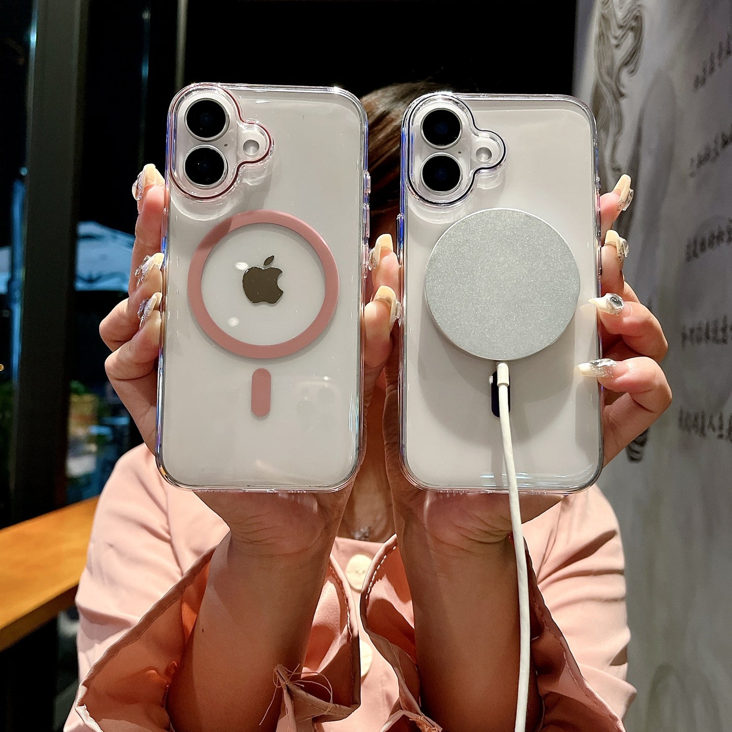 Reiko Magnetic Wireless Charging TPU Bumper Case