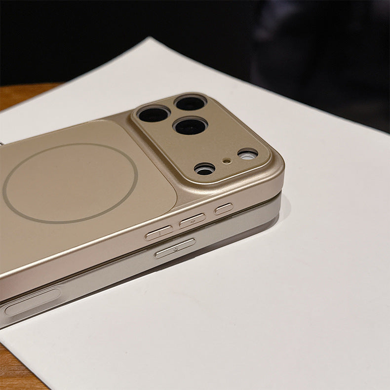 Reiko Magnetic Wireless Charging with lens protector TPU Bumper Case