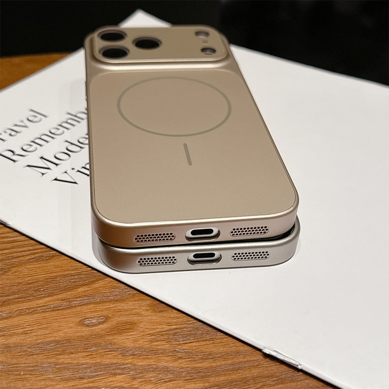 Reiko Magnetic Wireless Charging with lens protector TPU Bumper Case