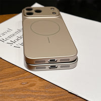 Reiko Magnetic Wireless Charging with lens protector TPU Bumper Case