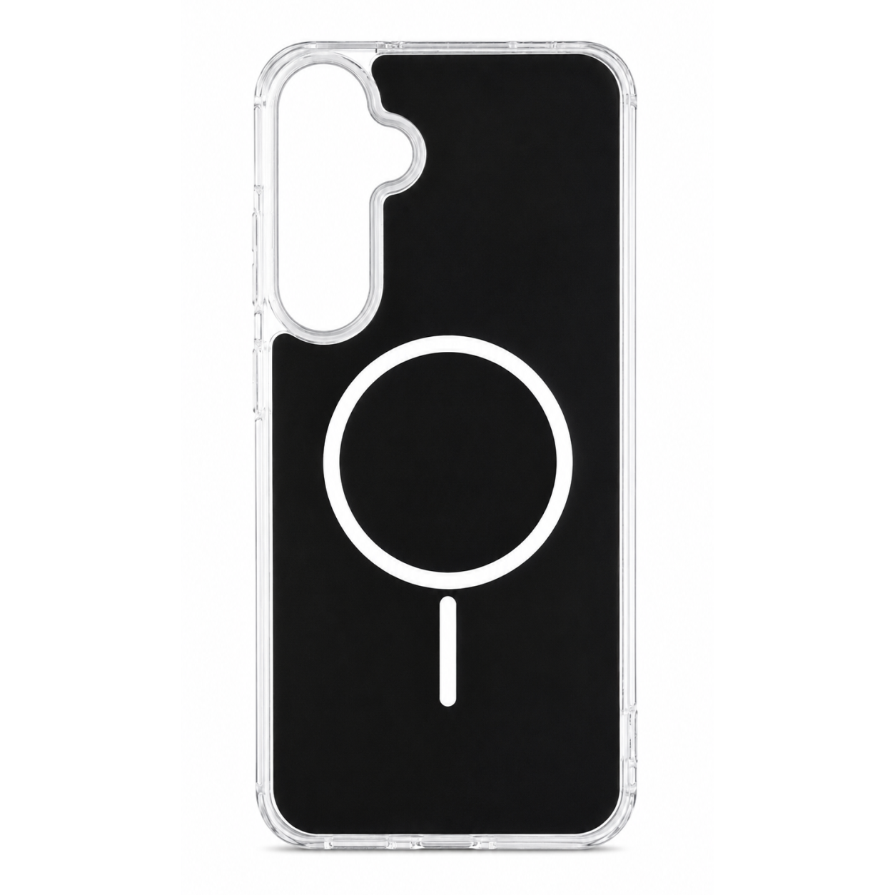 Magnetic Wireless Charging & Shockproof case in black, compatible with SAMSUNG A27_PC84-SAMA27BK