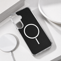 Magnetic Wireless Charging & Shockproof case in black, compatible with SAMSUNG A27_PC84-SAMA27BK