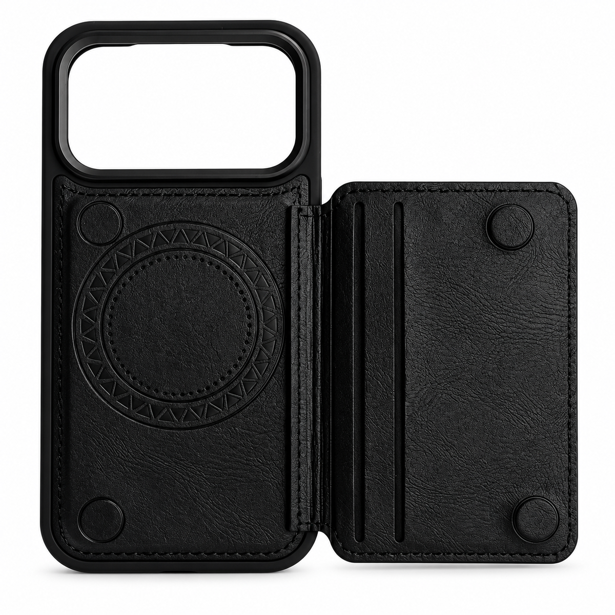 Wallet Case with Card Slots for iPhone 18 Pro | SKU£ºPC88-IPH18PROBK