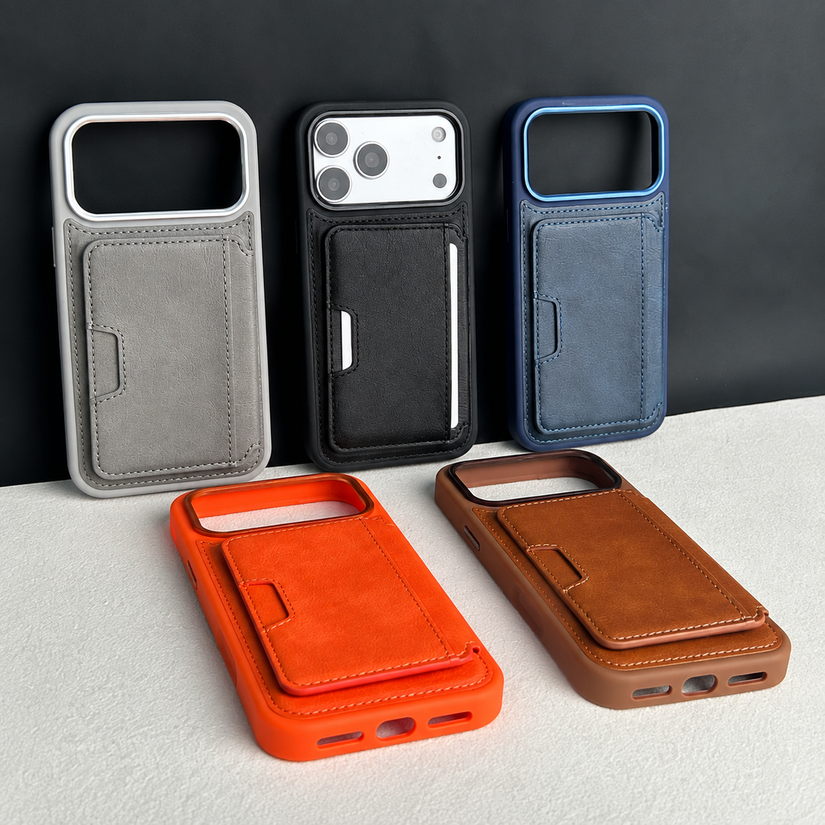 Wallet Case with Card Slots for iPhone 18 Pro | SKU£ºPC88-IPH18PROBK