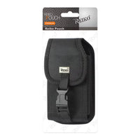 Reiko Vertical Rugged Pouch With Buckle Clip In Black (7.0X3.9X0.7 Inches)