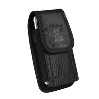 Reiko Vertical Rugged Pouch With Belt Clip In Black (6.6X3.5X0.7 Inches)