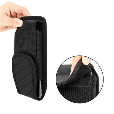 Reiko Vertical Rugged Pouch With Belt Clip In Black