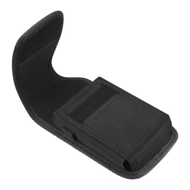 Reiko Vertical Rugged Pouch With Metal Belt Clip In Black (5.3X2.7X0.7 Inches)