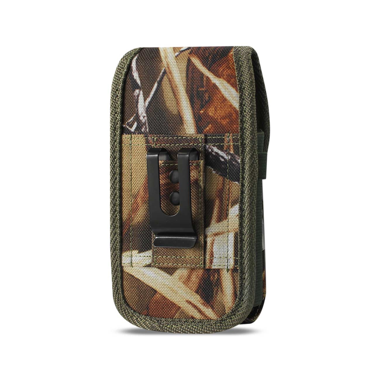 Reiko Vertical Rugged Pouch With Velcro And Belt Clip In Camouflage (5.8X3.2X0.7 Inches)