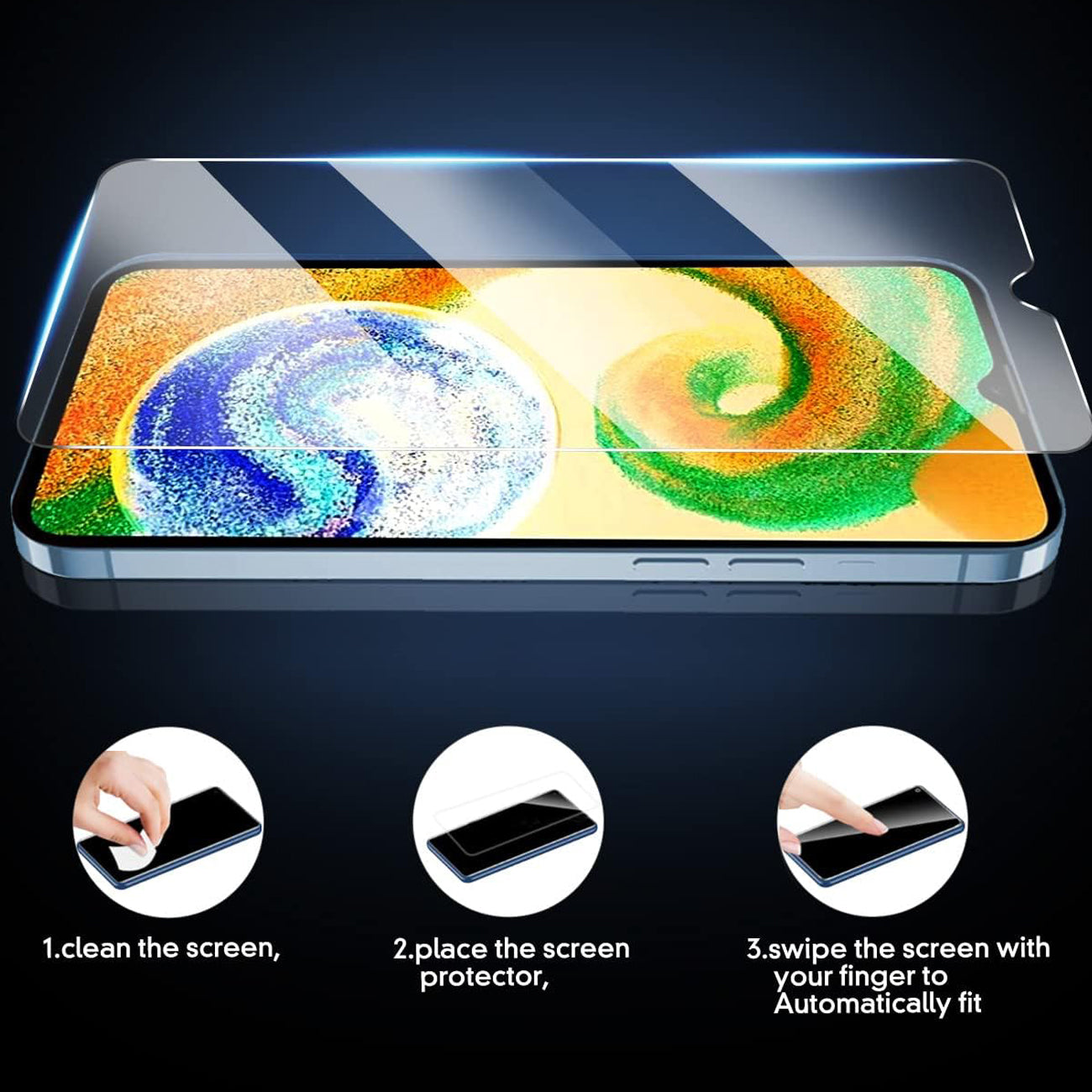 Reiko Sumsung A36   2.5D Super Durable Glass , SKU:   SCP12B-SAMA36CL