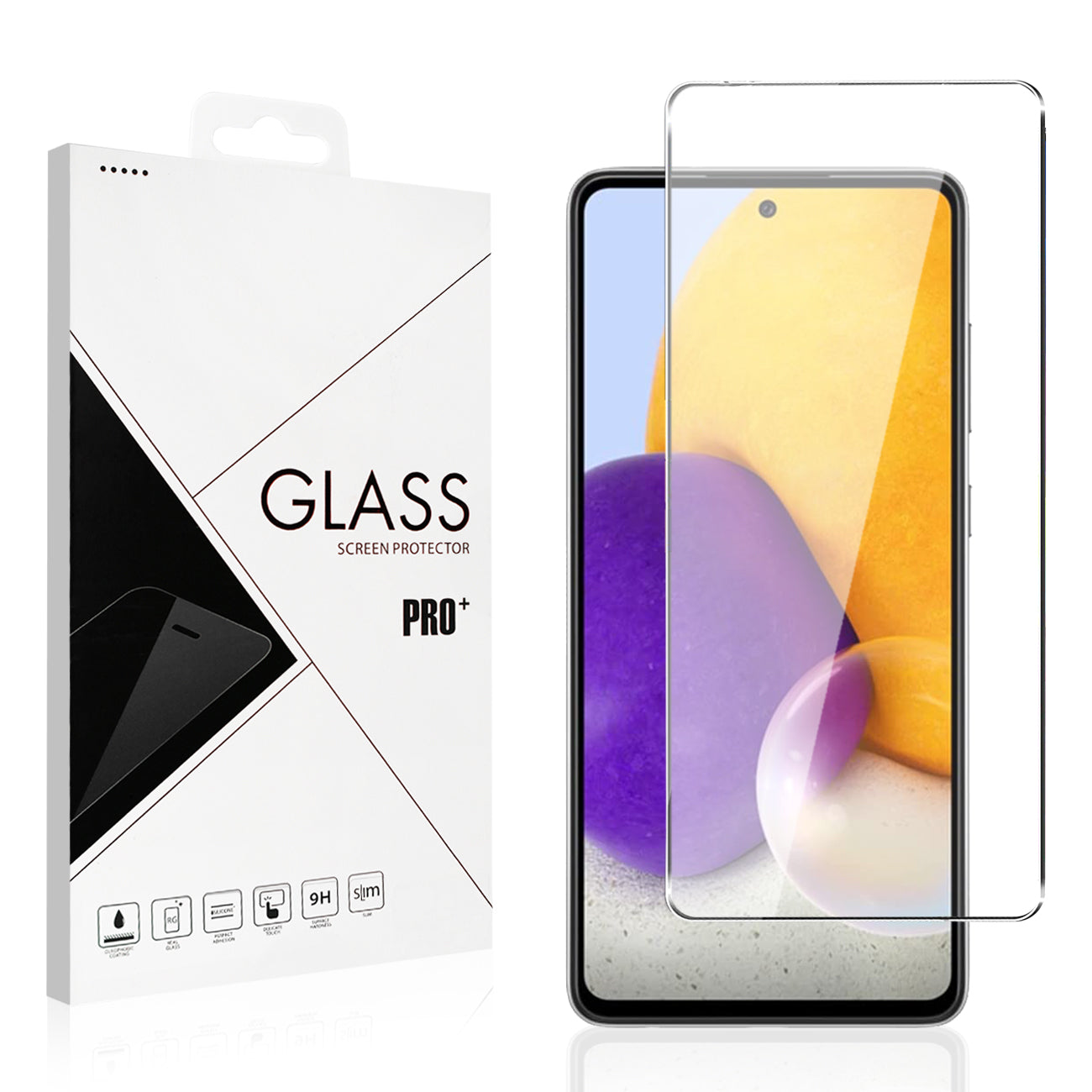 2.5D Super Durable Glass SAMSUNG GALAXY A72 In Clear