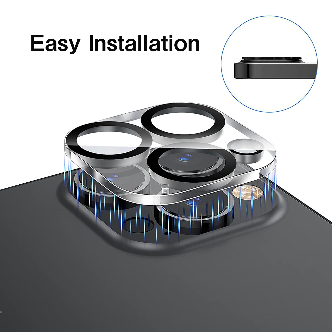 Reiko Clear Camera Protector for iPhone 17 PRO , SKU: SCP15B-IPH17PROCL