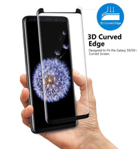 3D Curved Edge Shock Resistant Super Glass Screen Protective Cover For SAMSUNG GALAXY S9