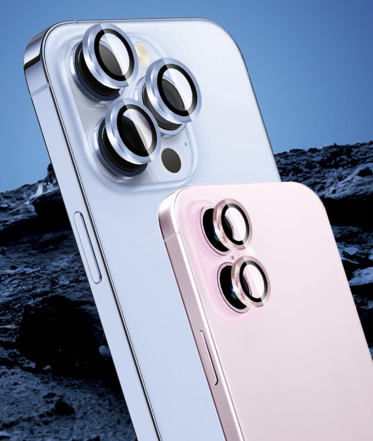 Camera Protector for iPhone 17 PRO AND 17 PRO MAX in ORG SKU:SCP25B-IPH17PRO/17MAXORG