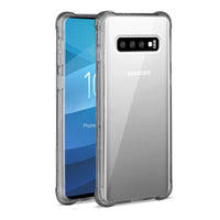 SAMSUNG GALAXY S10 Plus Clear Bumper Case With Air Cushion Protection In Clear Black