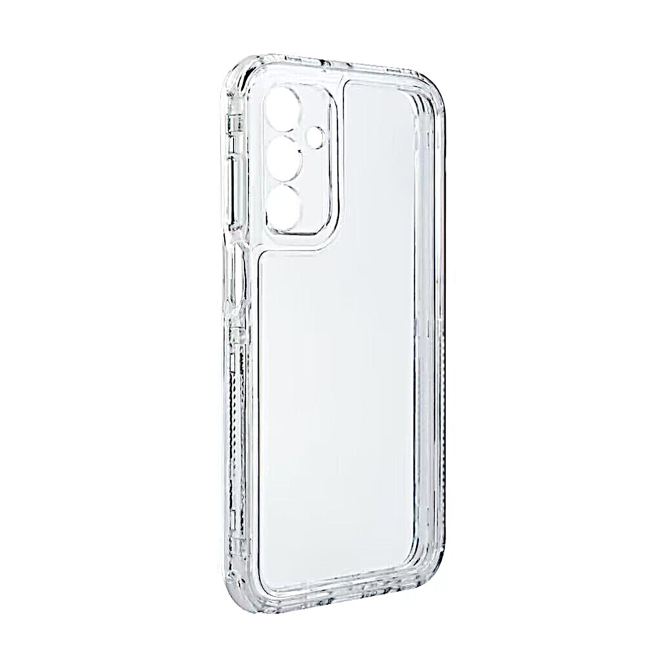 Heavy Duty Transparent Shockproof Protection 3-in-1 Hybrid Protective Case For GALAXY A15 5G In Clear