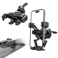 Gravity Air Vent Car Phone Holder for iPhone models and Android devices