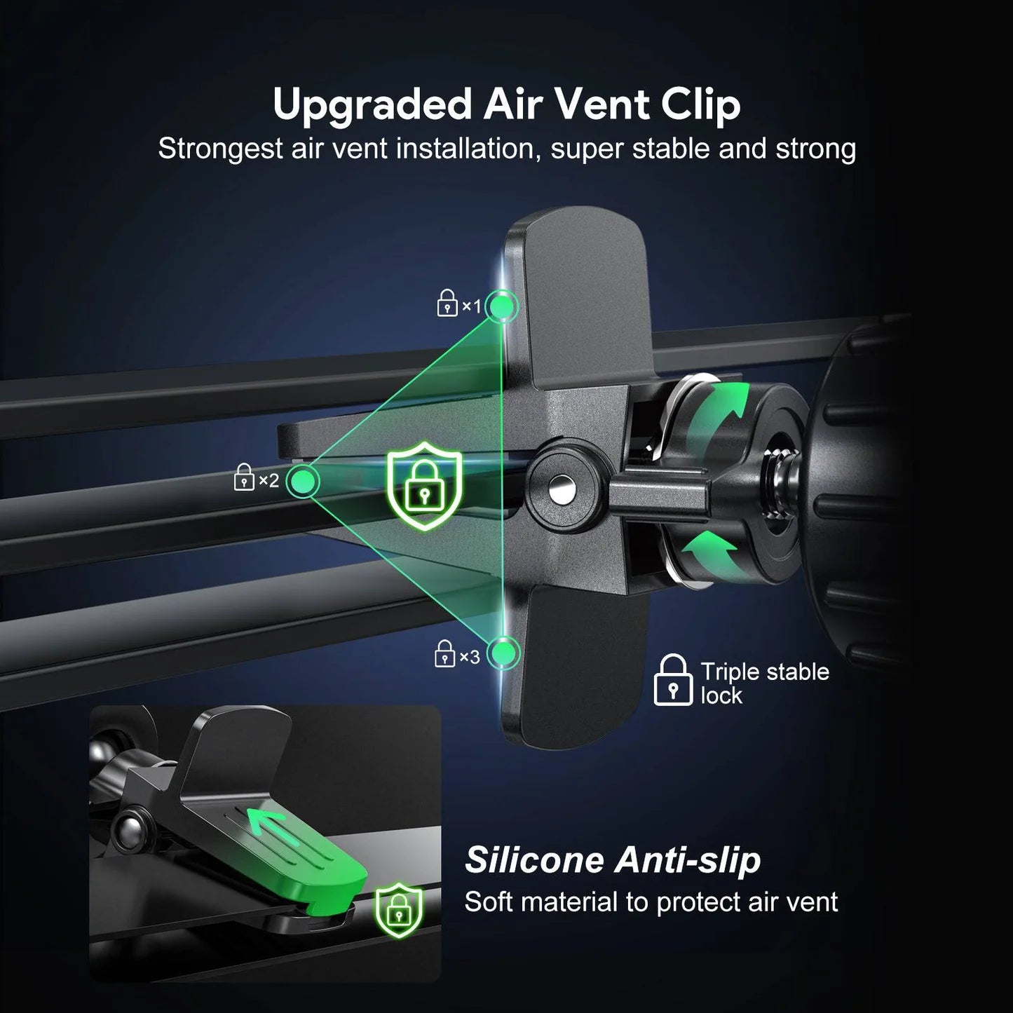 Air Vent Magnetic Car Holder