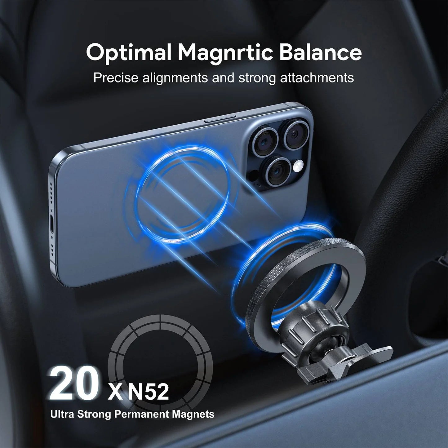 Air Vent Magnetic Car Holder