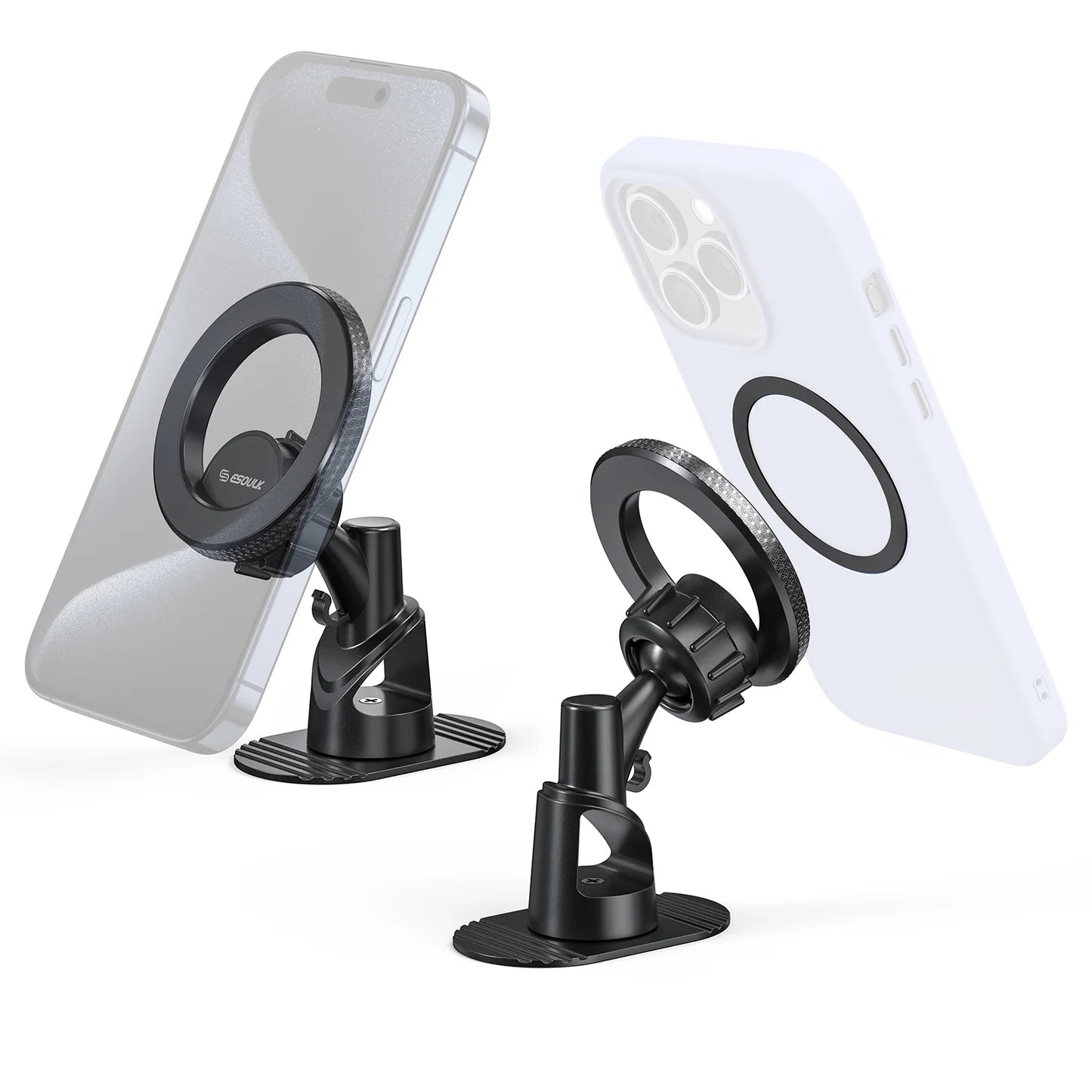 Magnetic Car Mount Phone Holder with 360å¡ Rotation
