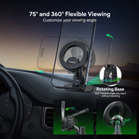 Magnetic Car Mount Phone Holder with 360å¡ Rotation